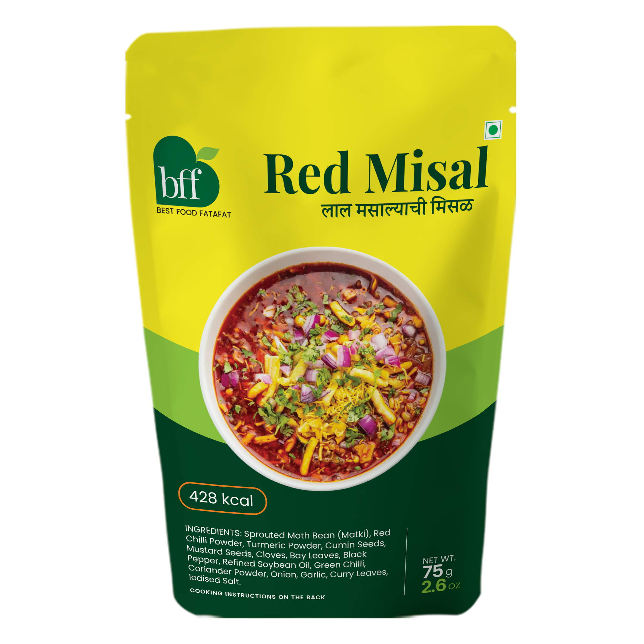 Red Misal by Best food fatafat Instant Indian Meals & Ready to eat food