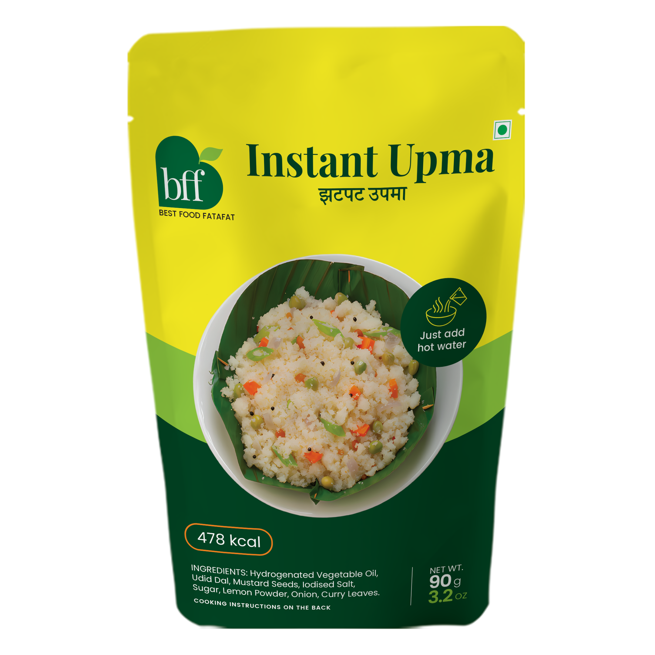 Upma by Best food fatafat Instant Indian Meals & Ready to eat food
