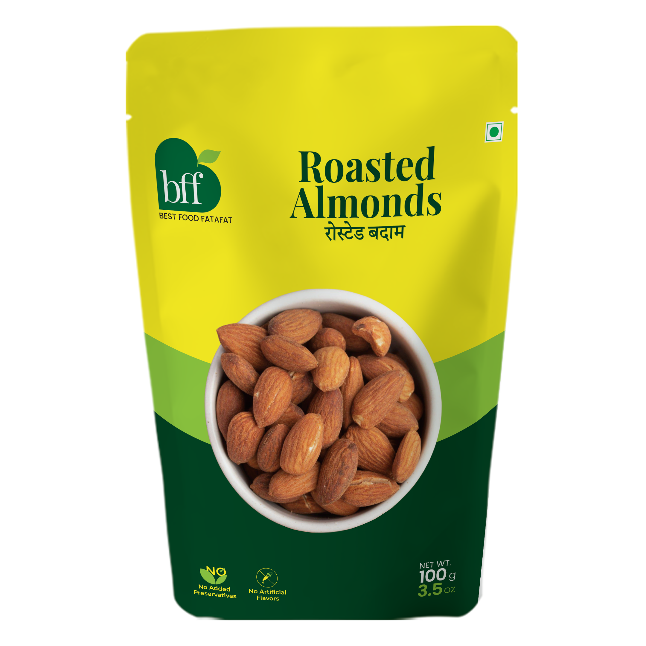 Roasted Almonds by Best food fatafat Instant Indian Meals & Ready to eat food