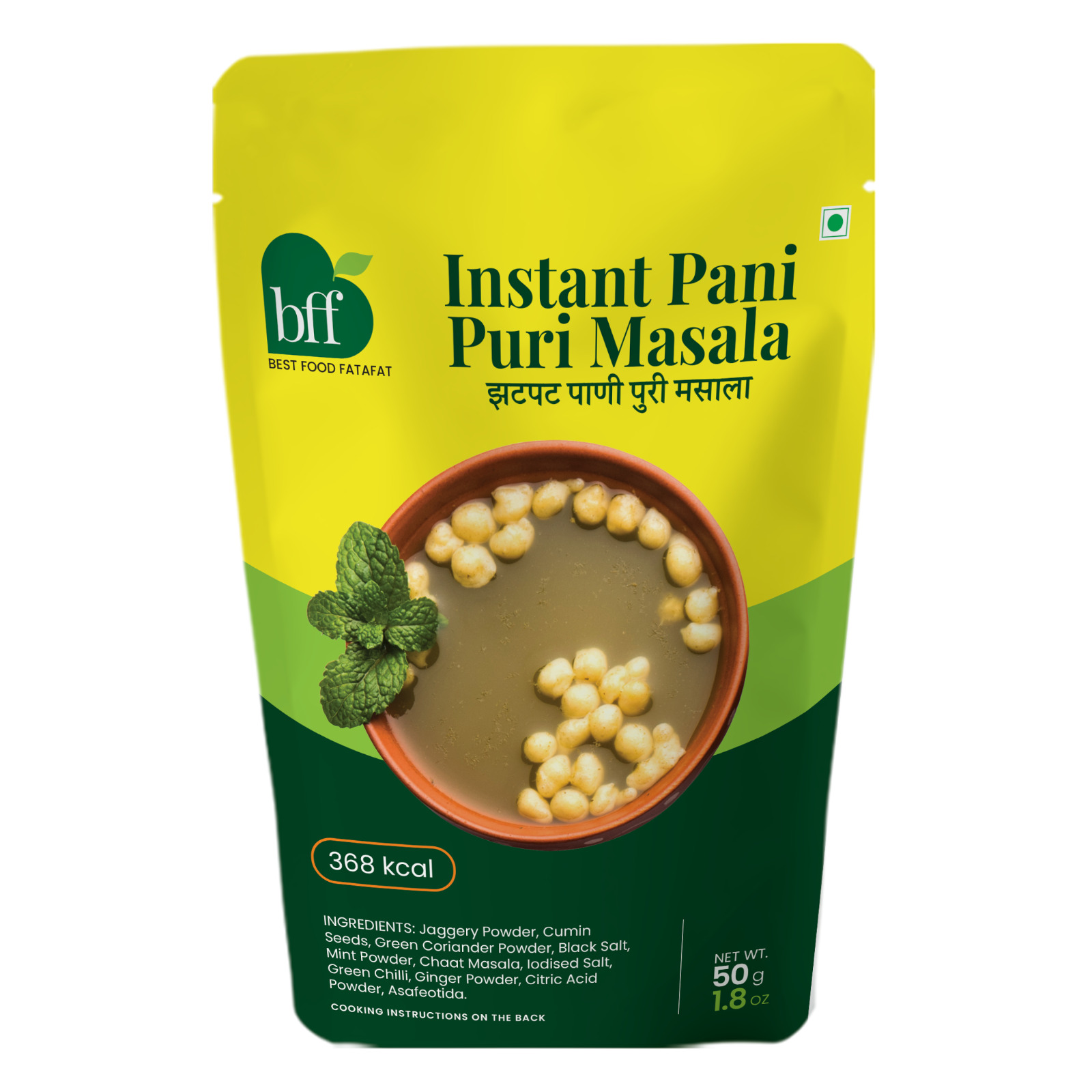 Instant Panipuri Masal by Best food fatafat Instant Indian Meals & Ready to eat food