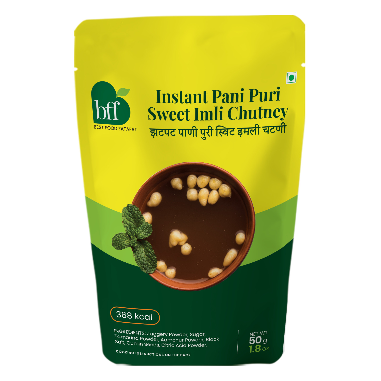 Instant Panipuri Masal by Best food fatafat Instant Indian Meals & Ready to eat food